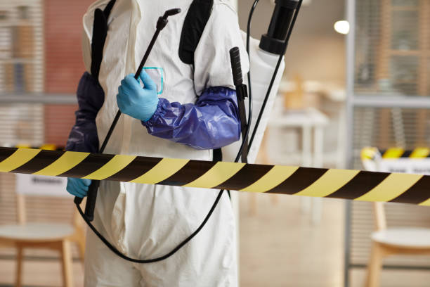 Professional Biohazard technician working in Hampton, TN